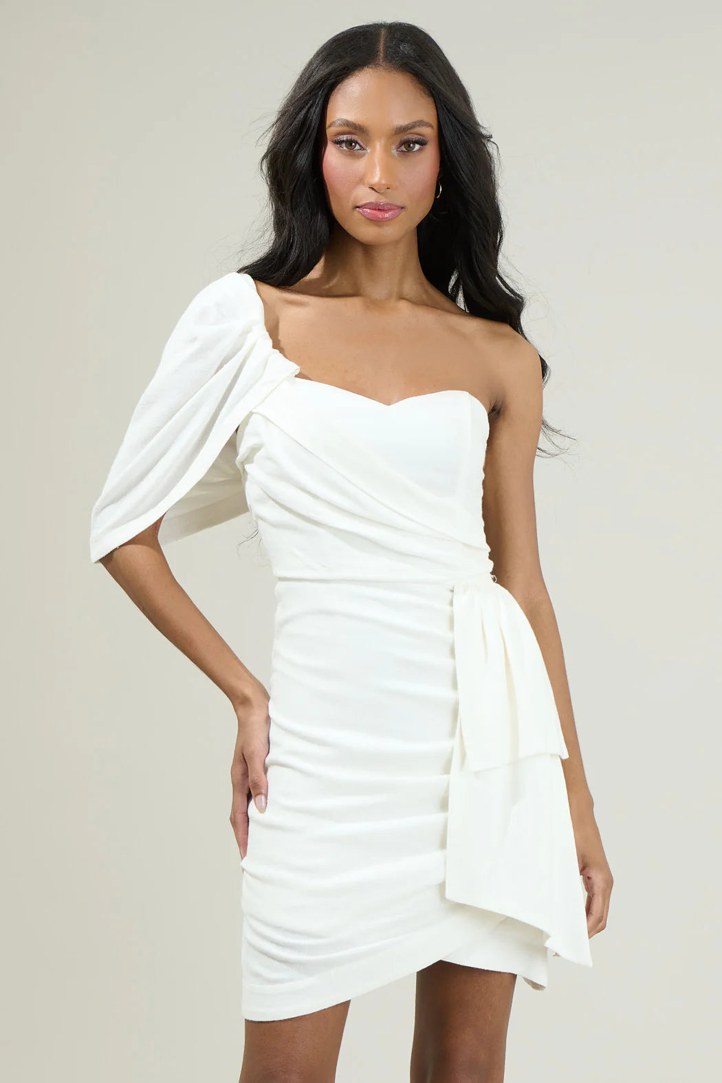 Shirley Pleated Mini Dress - J205