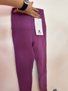 SEAMLESS LEGGING  001-PLUS PURPLE