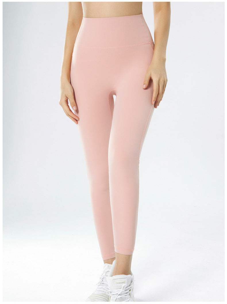 Side Pockets Legging 004 - Pastel Pink