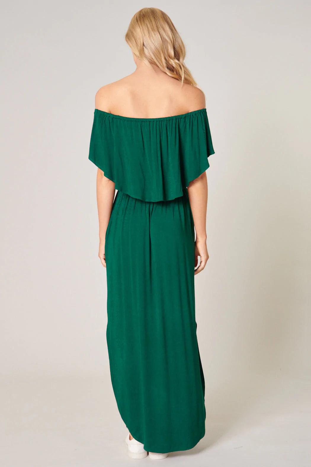 Shelbee Popover Jersey Knit Maxi Dress - A105