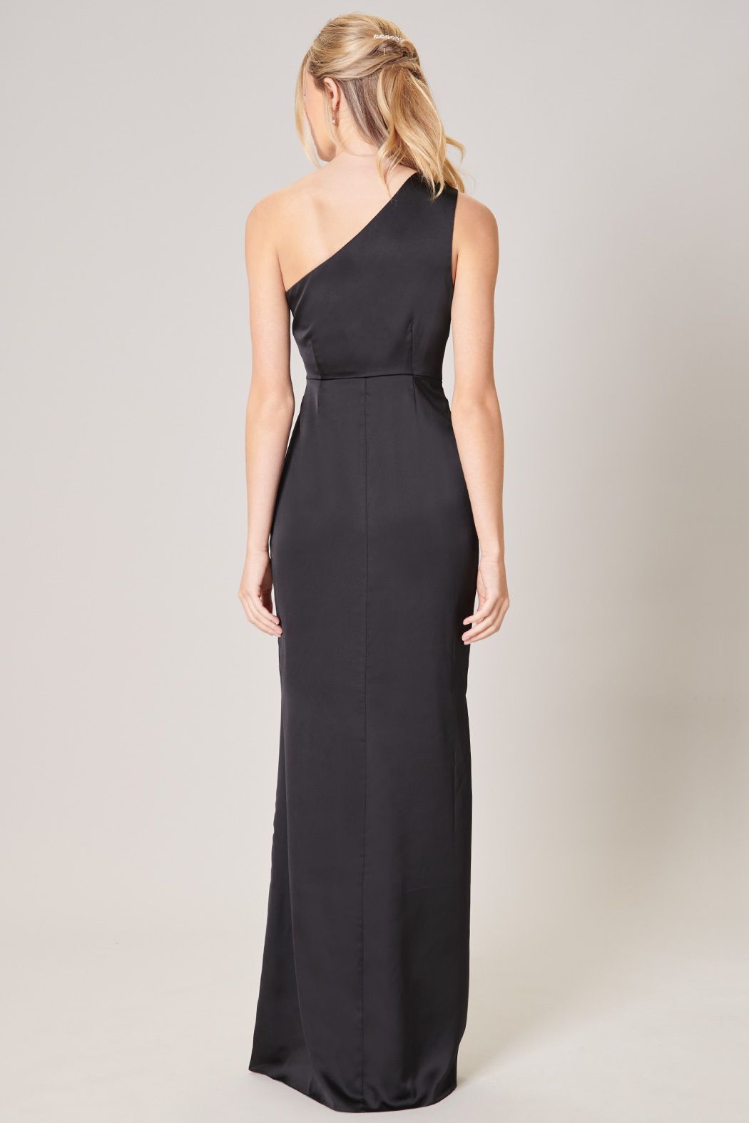 Prestige One Shoulder Asymmetrical Maxi Dress - A606