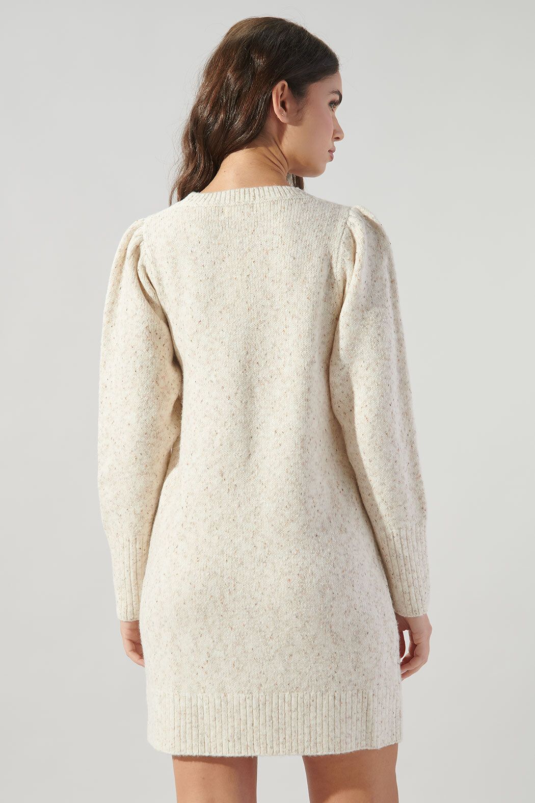 Wonderland Cable Knit Sweater Dress- C405