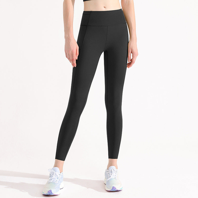 Side Pockets Legging 003 - Black