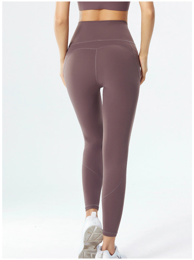 Side Pockets Legging 004 - Iris Purple