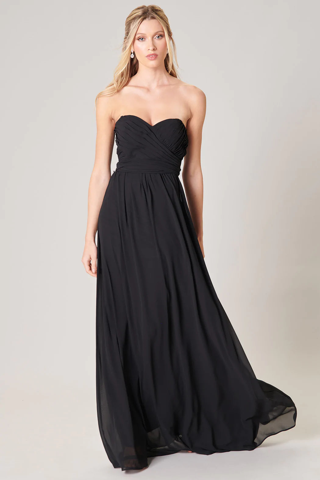 Beloved Ruched Sweetheart Convertible Dress - A608