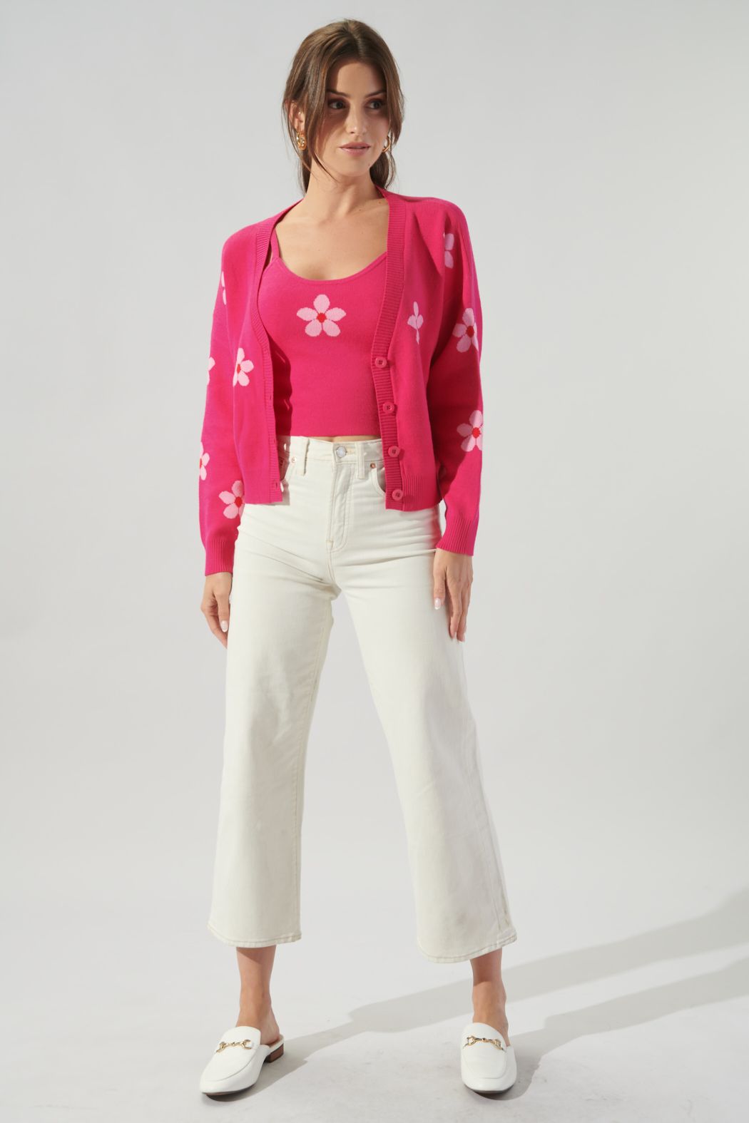 Daisy Mae Cropped Cardigan