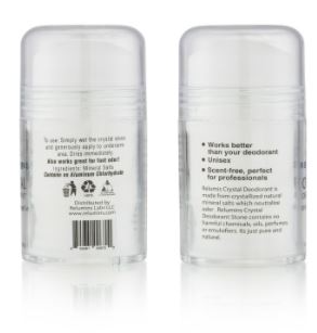 Natural Mineral Salt Crystal Deodorant